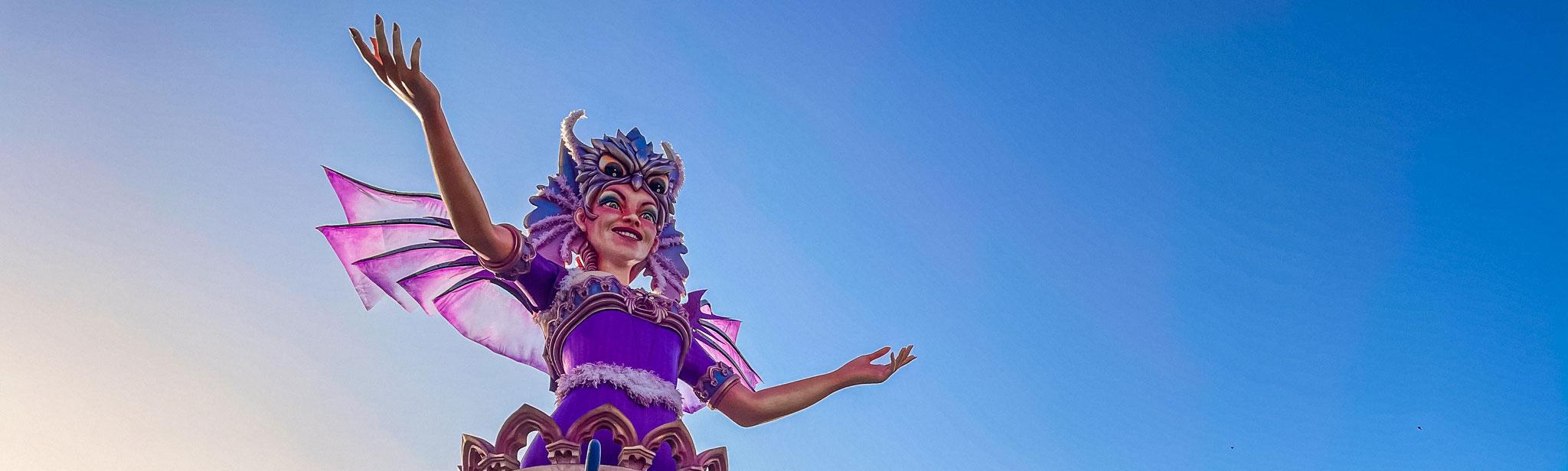 The King of the Oceans in Nice for the 2025 Carnival