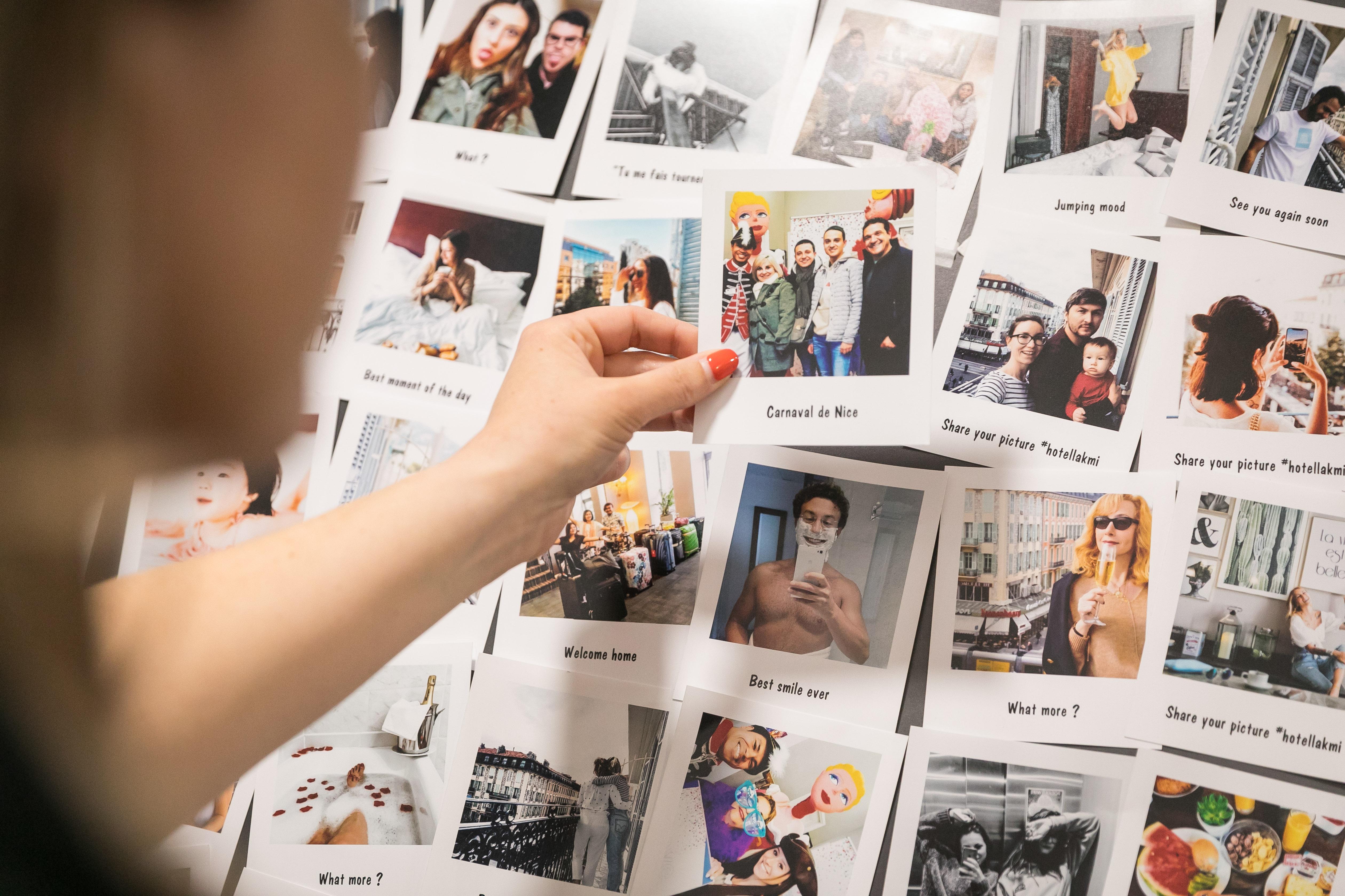 Partagez vos photos Instagram sur le social wall de l’hôtel